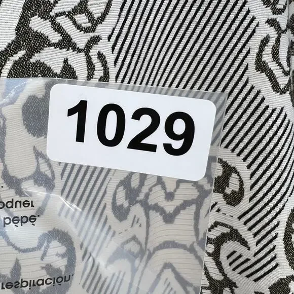 Isle by Melis Kozan Dress Women's Large White Black Knee Length Classic Cocktail - Picture 8 of 11